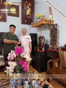 Bàn Giao tượng Quan Công và bình Nho Sóc về Hải Dương (1)