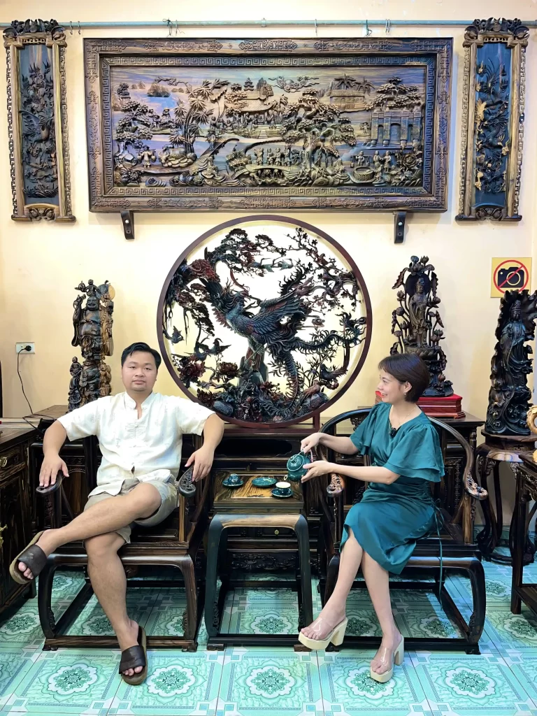 bức bình phong gỗ (1134)