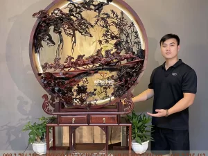 bức bình phong gỗ (1504)