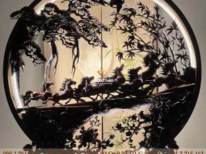 bức bình phong gỗ (1508)