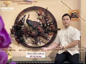 bức bình phong gỗ (817)