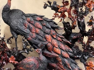 bức bình phong gỗ (819)