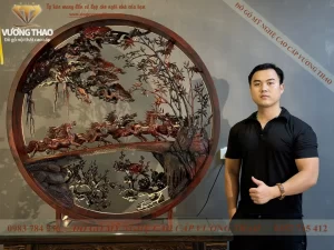 bức bình phong gỗ trắc (1940)