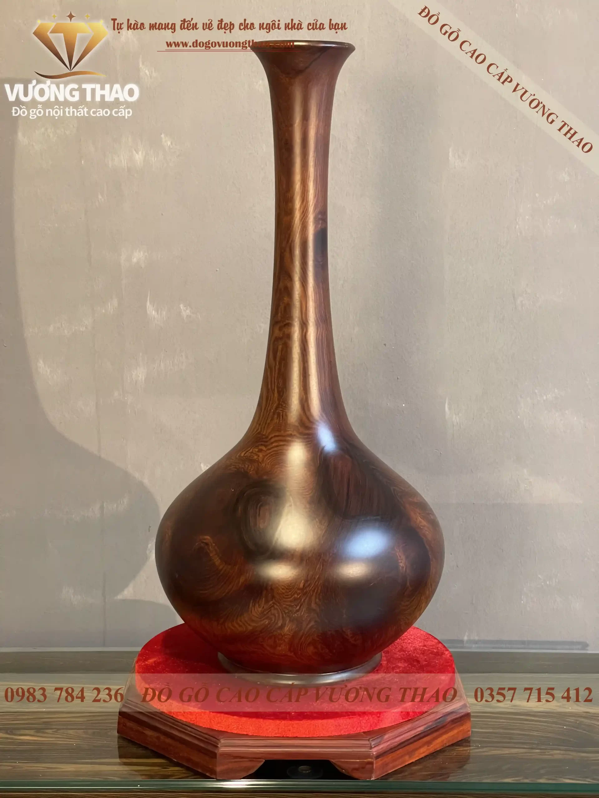 bình phú quý củ tỏi gỗ cẩm (1766)