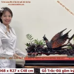 tượng gỗ phượng hoàng (743)