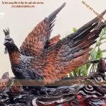 tượng gỗ phượng hoàng (744)