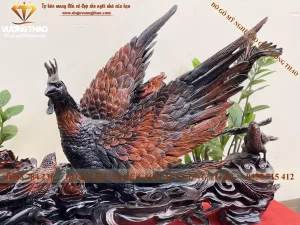 tượng gỗ phượng hoàng (744)