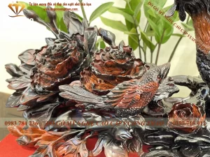 tượng gỗ phượng hoàng (745)