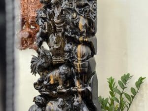 tượng 12 con giáp bằng gỗ 3