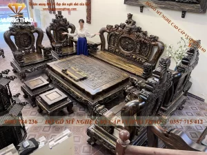 bàn ghế nghê 5 đầu (122)