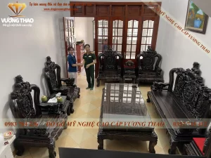 bàn giao nghê bảo đỉnh cột 12 về Vĩnh Phúc