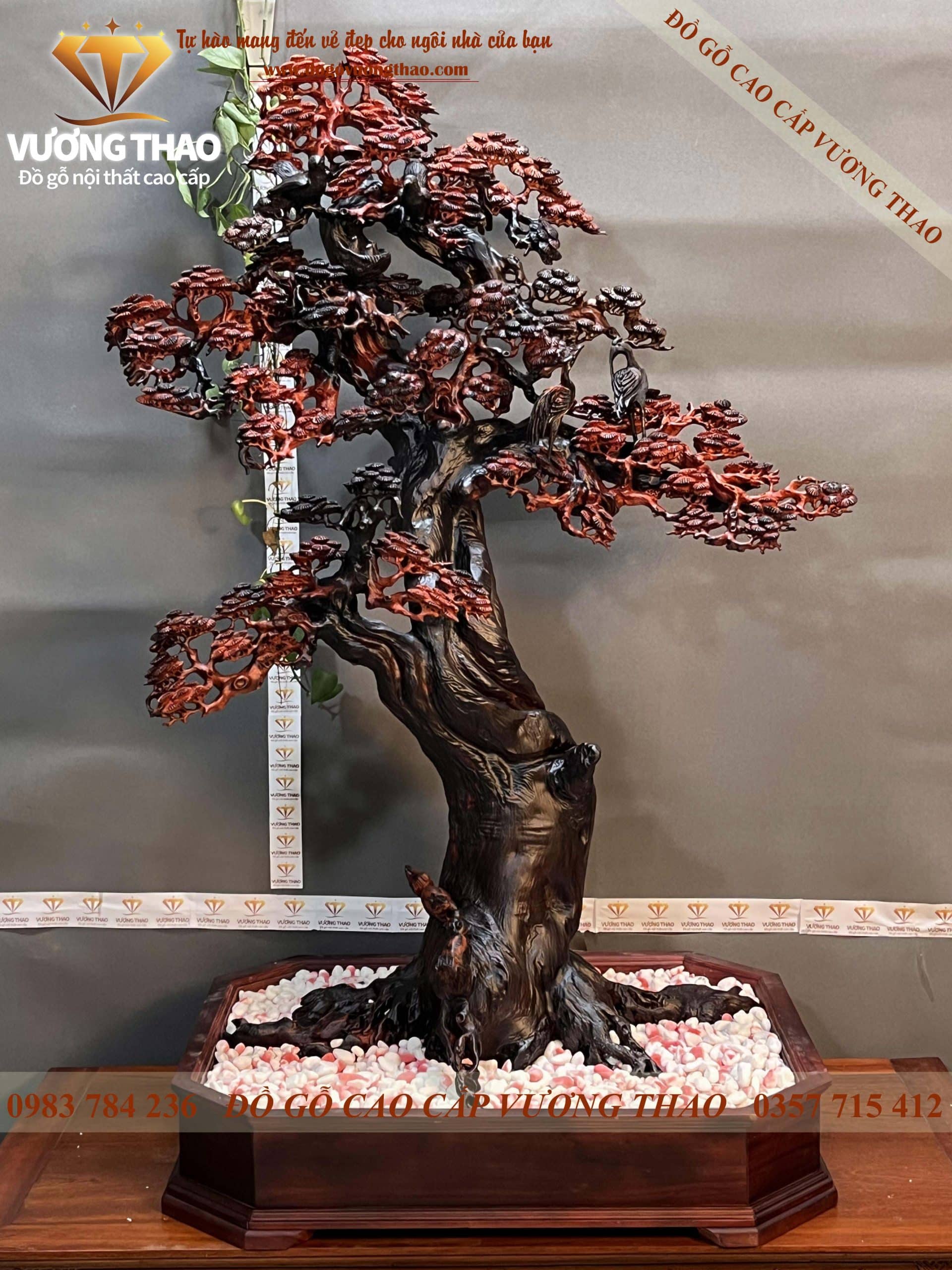 cây bonsai bằng gỗ 106