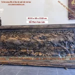 tranh bách điểu triều phụng gỗ mun hoa (154)