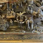 tranh đồng quê gỗ mun hoa (1271)