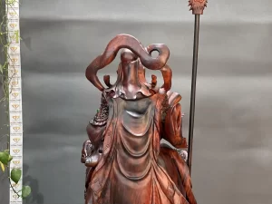 tượng quan công ngồi đọc sách (240)