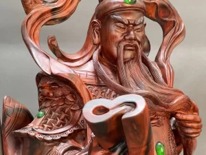 tượng quan công ngồi đọc sách (241)