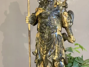 tượng quan vũ bằng gỗ (1675)