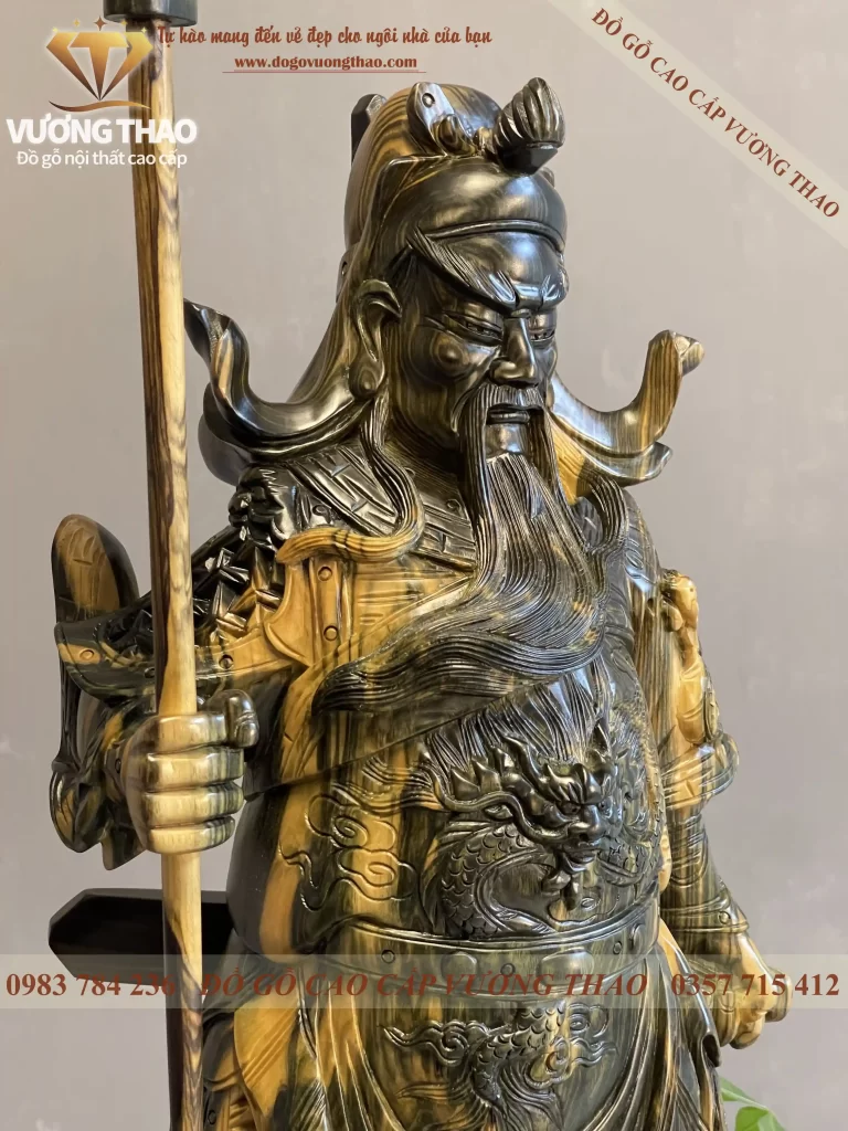 tượng quan vũ bằng gỗ (1676)