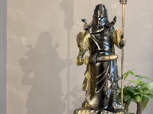 tượng quan vũ bằng gỗ (1678)