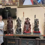 tượng quan vũ bằng gỗ cao cấp (196)