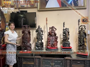 tượng quan vũ bằng gỗ cao cấp (196)
