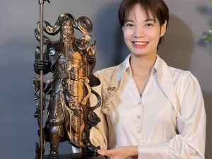 tượng quan vũ bằng gỗ cao cấp (197)