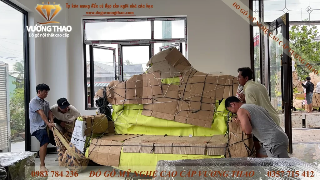 bàn giao nghê 5 đầu Tiền Giang (400)