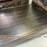 combo nội thất phòng ngủ gỗ mun (358)