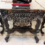 combo nội thất phòng ngủ gỗ mun (361)