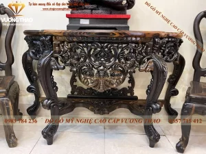 combo nội thất phòng ngủ gỗ mun (361)