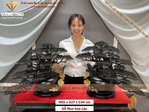 bình tùng gỗ (405)