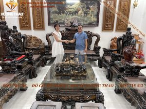 bàn giao nghê bảo đỉnh 14 về hưng yên