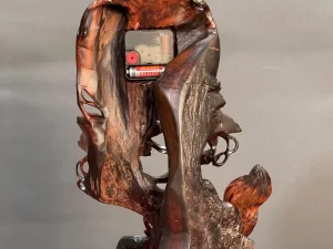 đồng hồ gỗ để bàn (562)