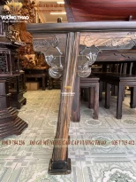bàn bao công gỗ mun hoa (1139)