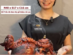 tượng nghê gỗ (1019)