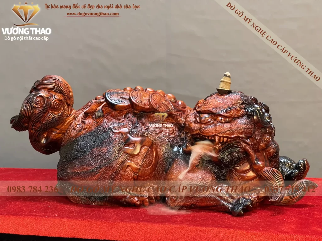 tượng nghê gỗ (1020)