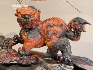 tượng nghê gỗ (1787)