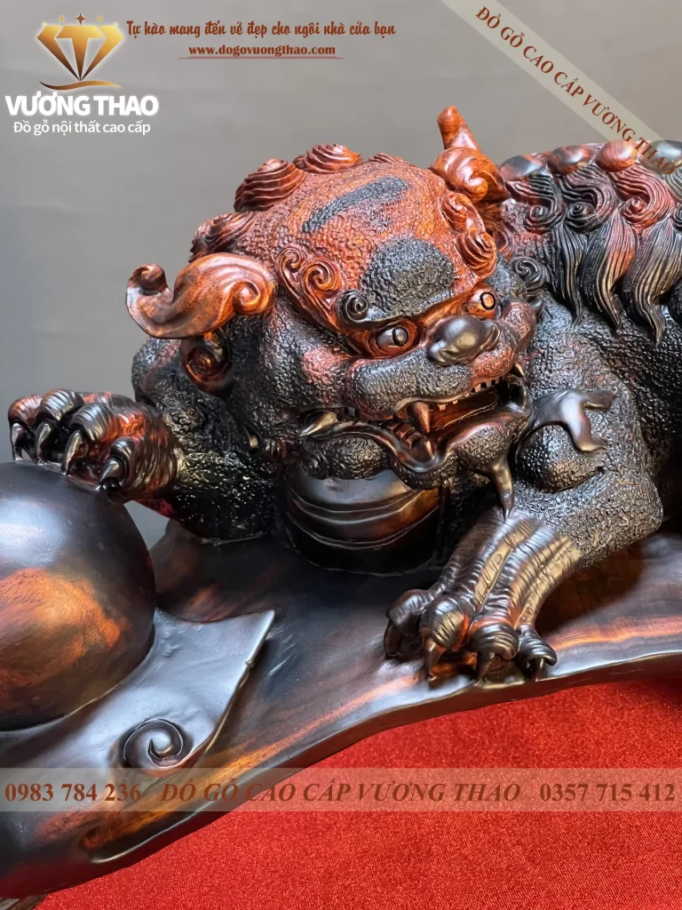 tượng nghê gỗ (999)