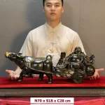 tượng trâu kéo phật di lặc (1045)