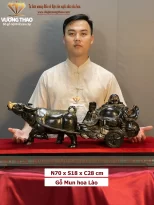 tượng trâu kéo phật di lặc (1045)