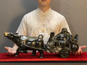 tượng trâu kéo phật di lặc (1045)
