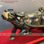 tượng trâu kéo phật di lặc (1046)