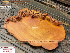 khay trà gỗ hương (1140)