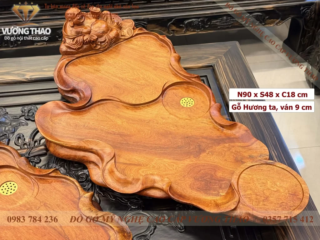 khay trà gỗ hương (1658)