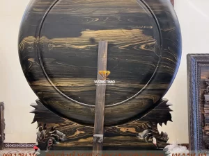 đĩa gỗ phong thủy (1293)