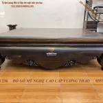 sập trơn gỗ mun (1345)