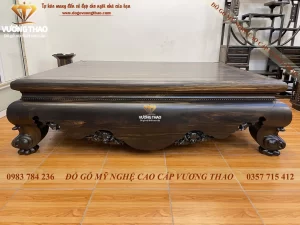 sập trơn gỗ mun (1345)