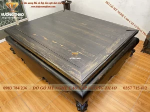 sập trơn gỗ mun (1347)