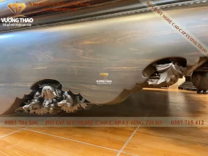 sập trơn gỗ mun (1349)