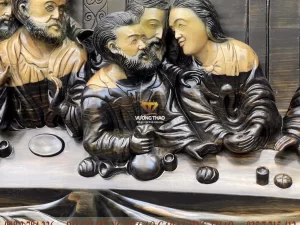 tranh bữa tiệc ly bằng gỗ (1322)